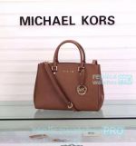 Knockoff Michael Kors Fashionable Style Brown Handbag At Lower Price